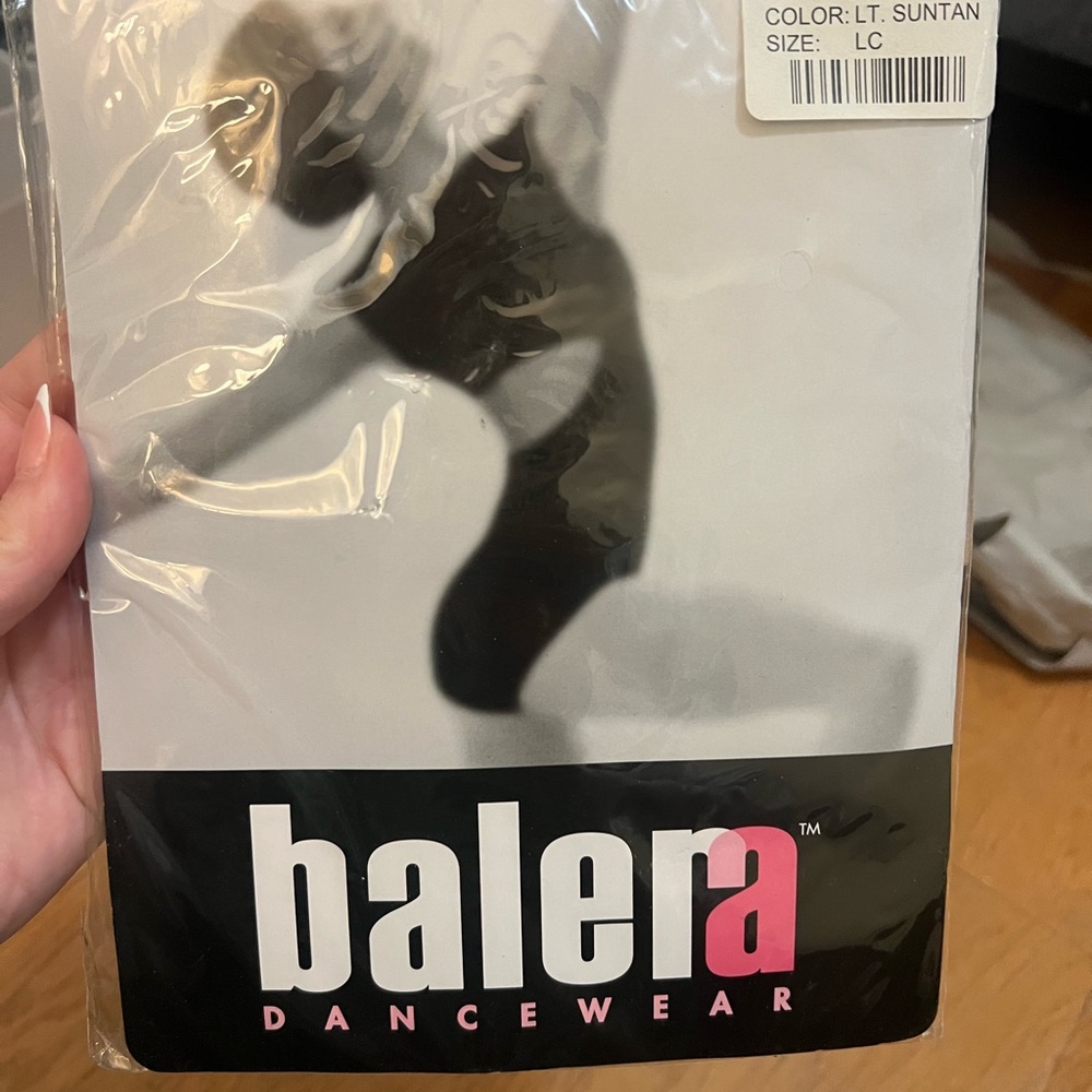 Balera Tan Dance Tights Girls Large
